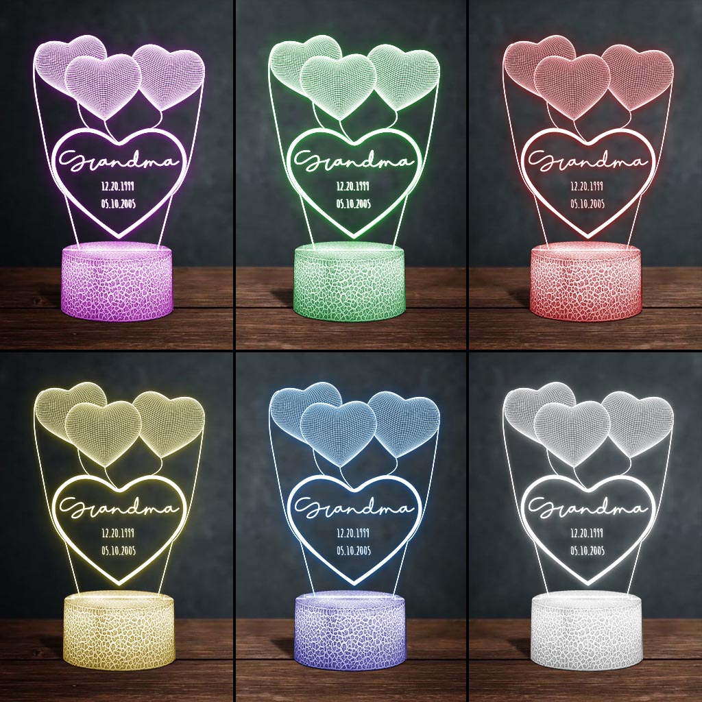 Love You Mom - Gift for mom, grandma, grandpa, husband, wife, dad - Personalized Shaped Plaque Light Base