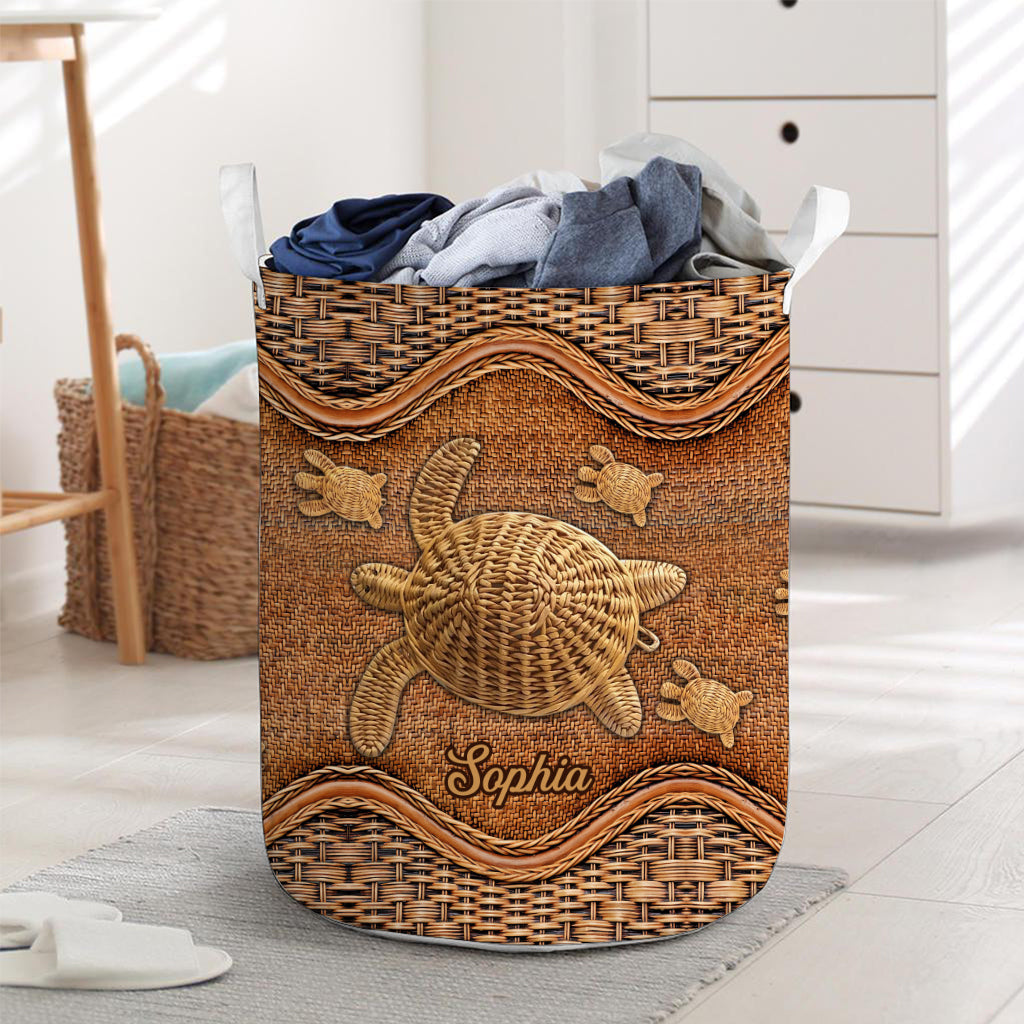 Love Turtles - Personalized Turtle Storage Basket