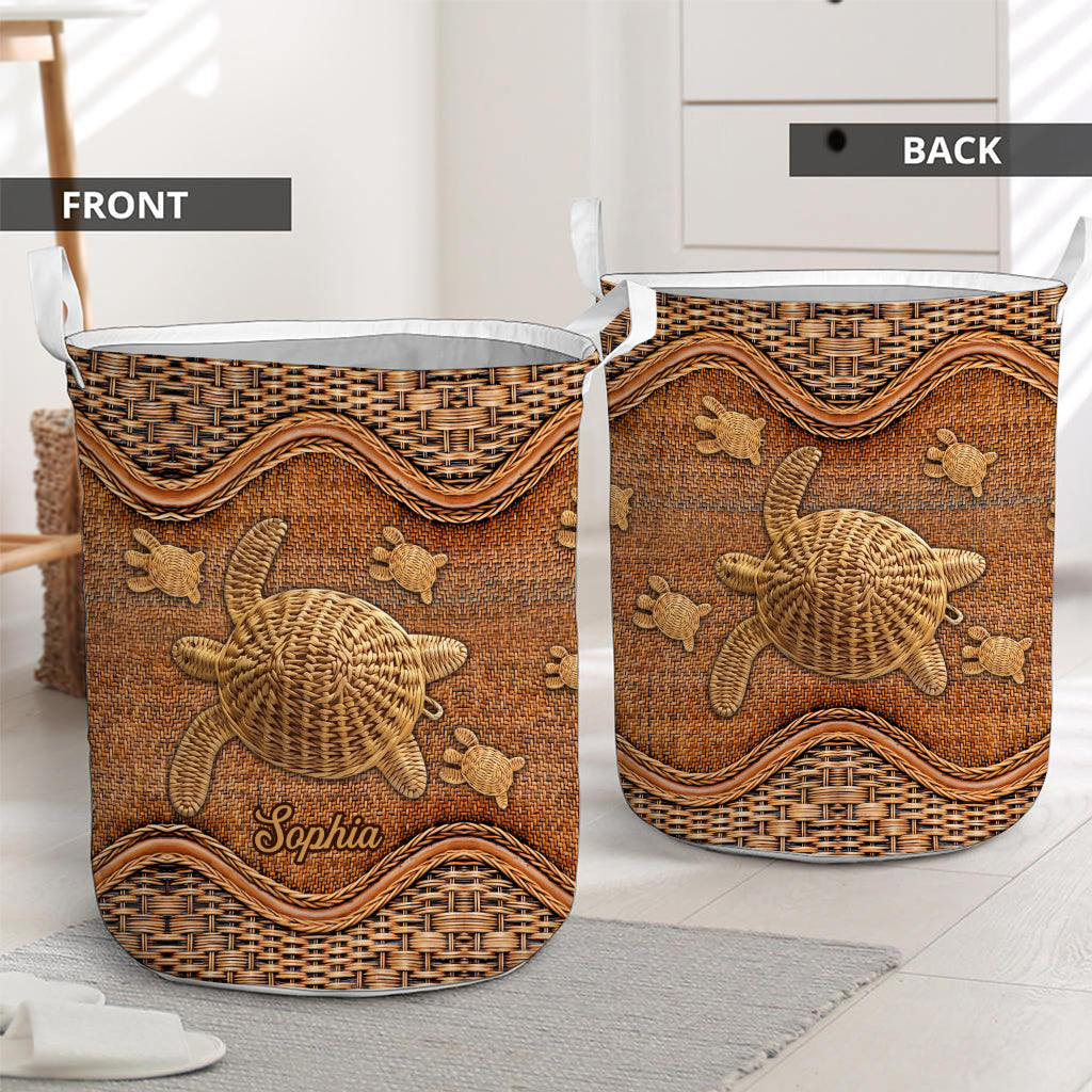 Love Turtles - Personalized Turtle Storage Basket