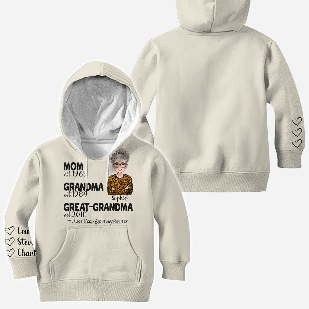 Mom Grandma Great Grandma - Gift for grandma - Personalized All Over Shirt