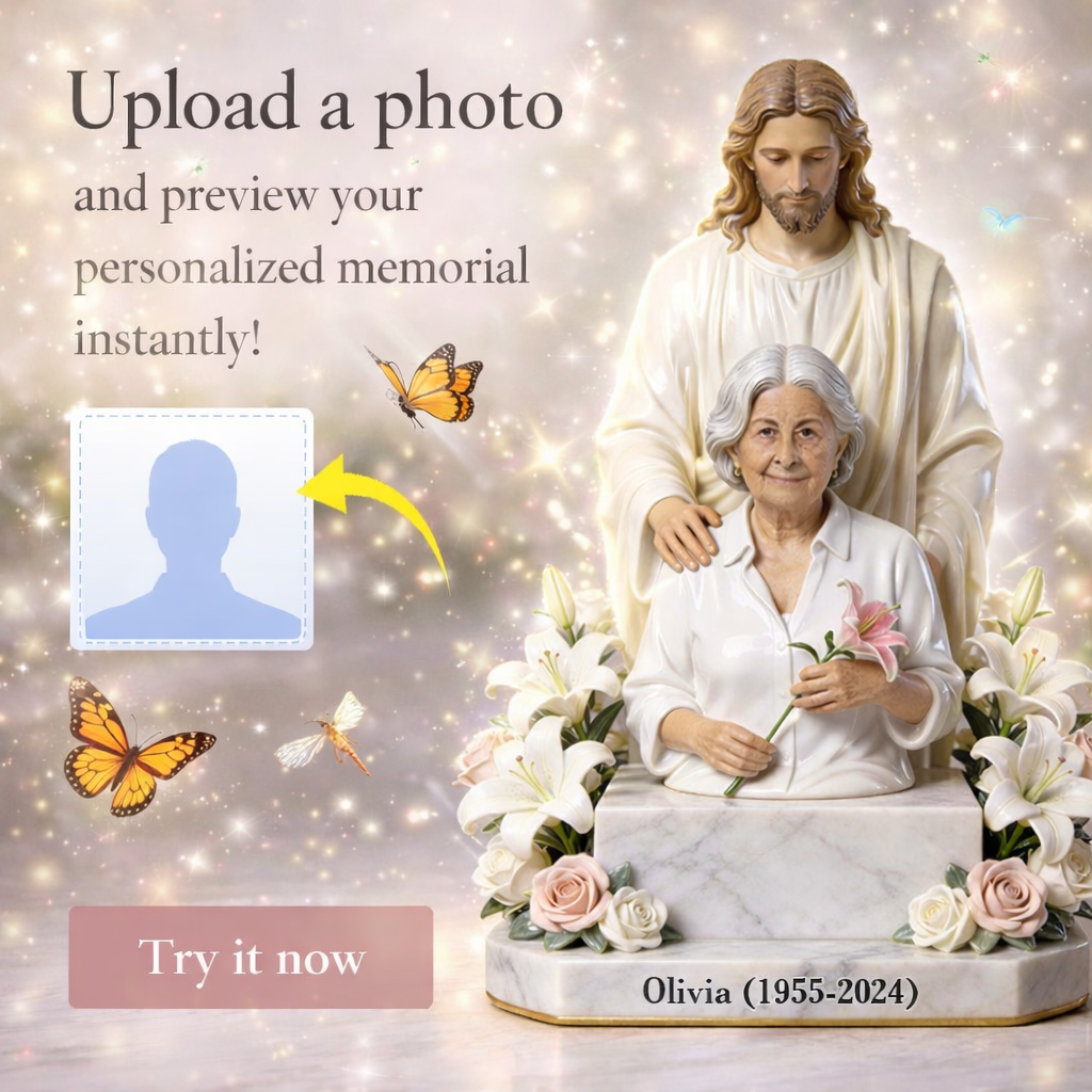 Memorial Gift For Lost Of Loved Ones - Personalized Memorial Custom Shaped Acrylic Plaque