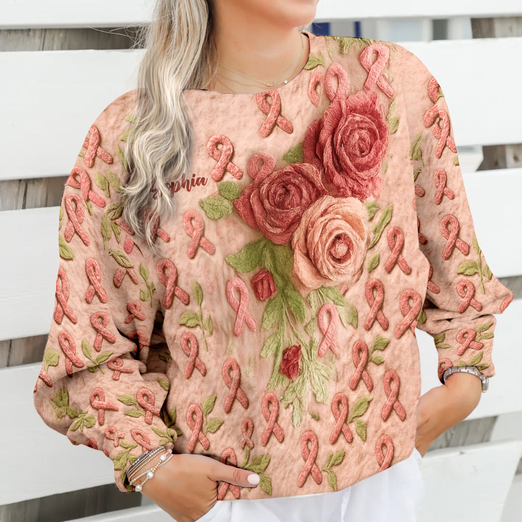 Breast Cancer Awareness - Personalized Breast Cancer Awareness All Over Shirt