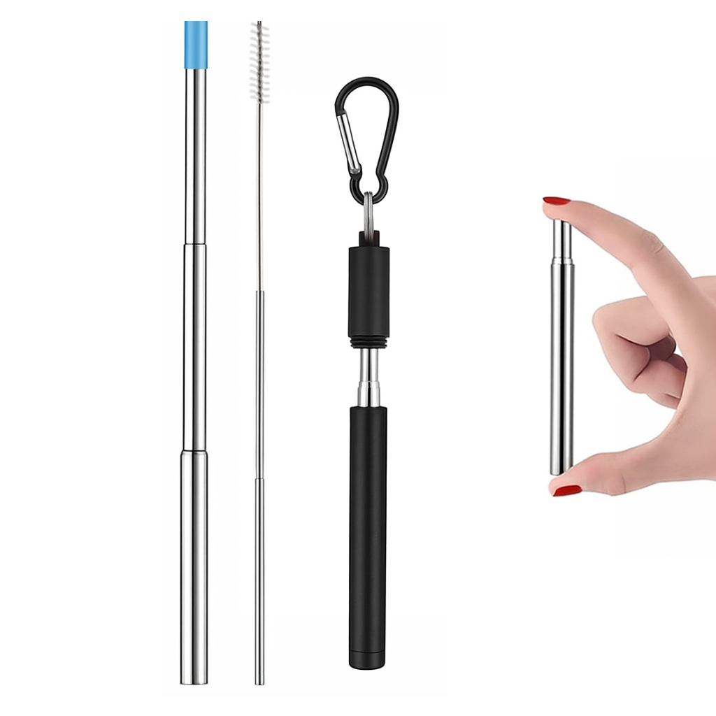 Ensemble de pailles réglables