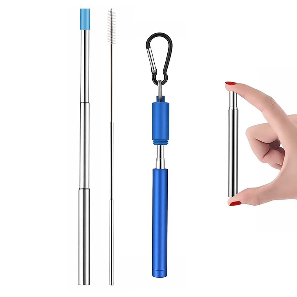 Ensemble de pailles réglables