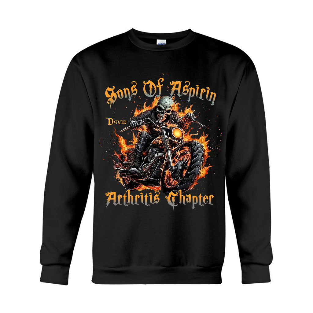 Sons Of Aspirin - Personalized Biker T-shirt And Hoodie