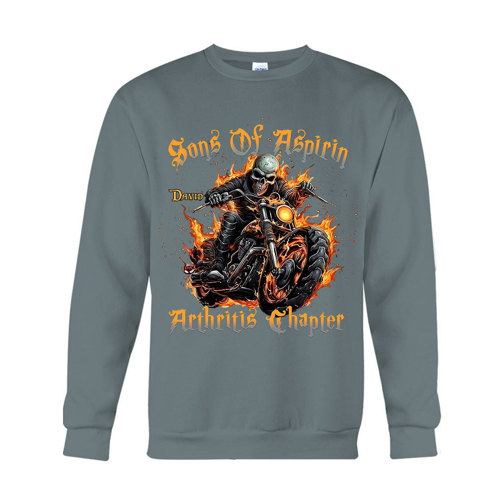 Sons Of Aspirin - Personalized Biker T-shirt And Hoodie