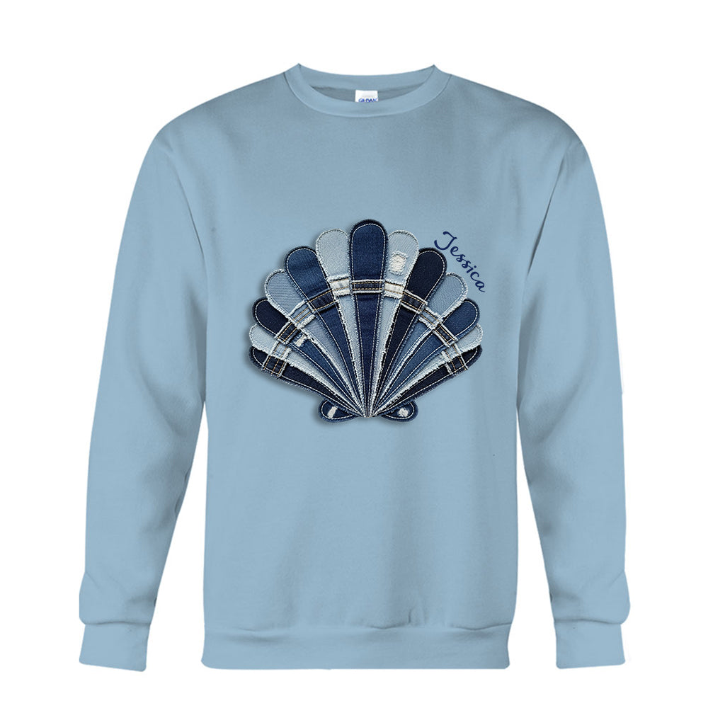 Blue Sea Is Waitting - Personalized Sea Lover T-shirt And Hoodie