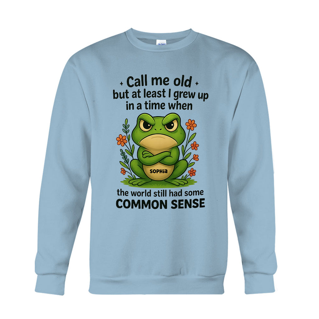 Call Me Old - Love Frog Personalized T-shirt And Hoodie