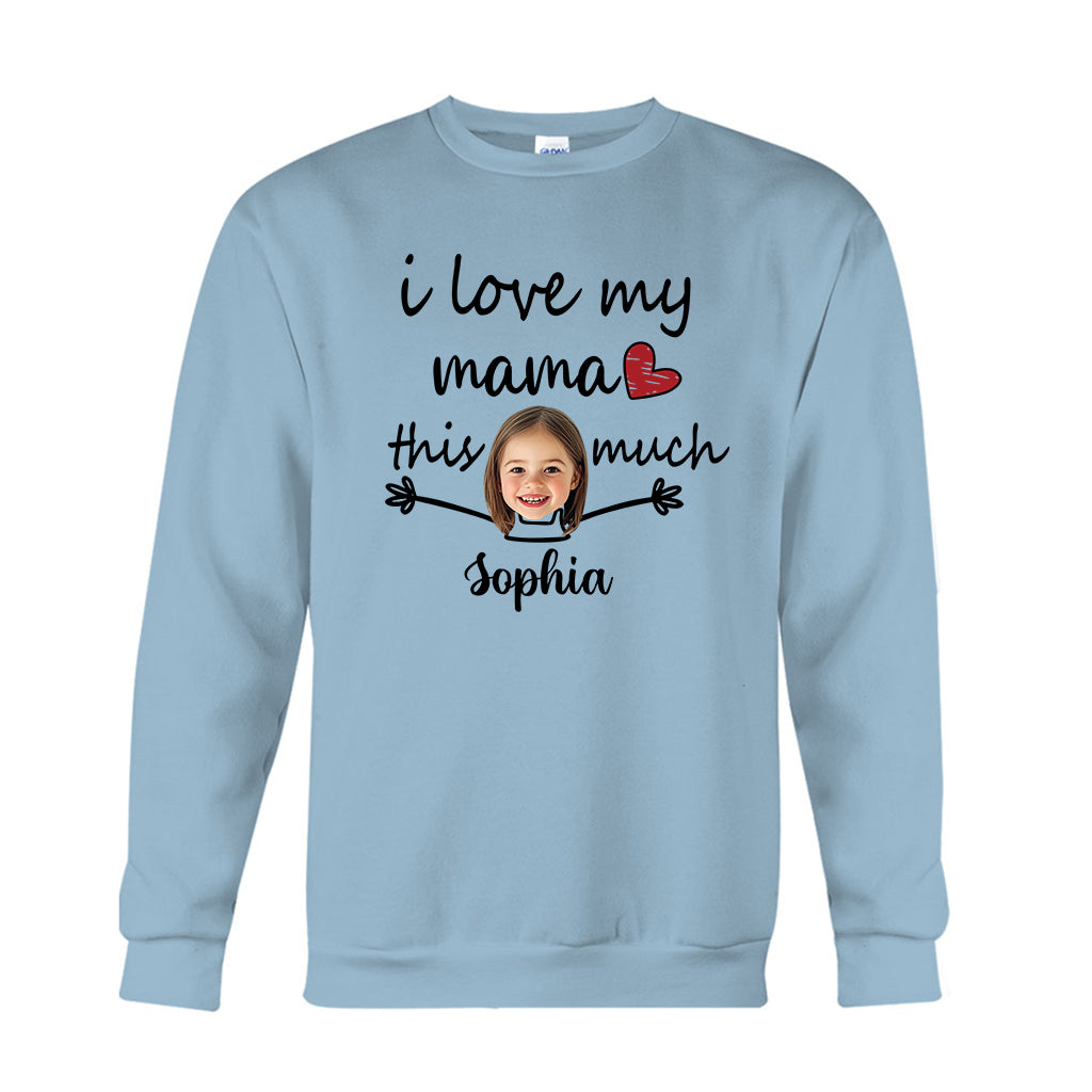 I Love You This Much - Personalized Kid T-shirt And Hoodie
