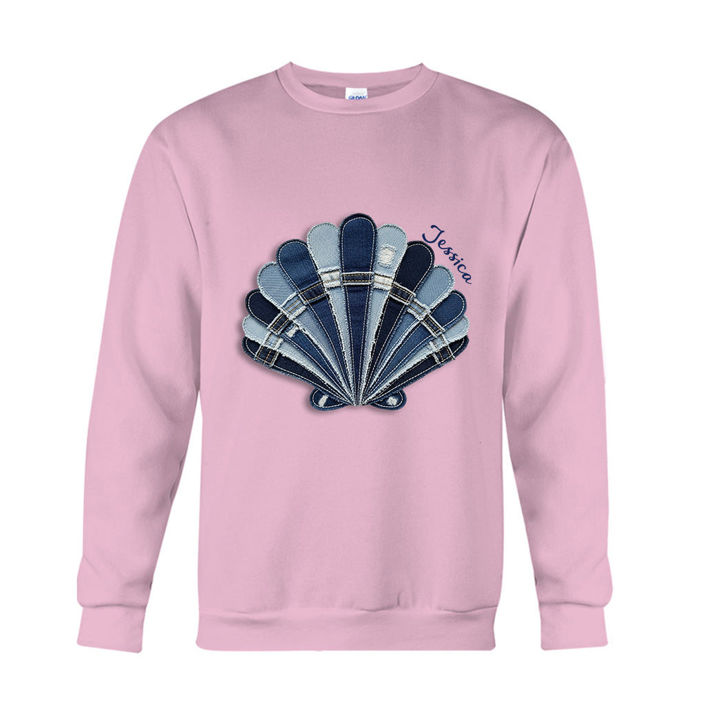 Blue Sea Is Waitting - Personalized Sea Lover T-shirt And Hoodie