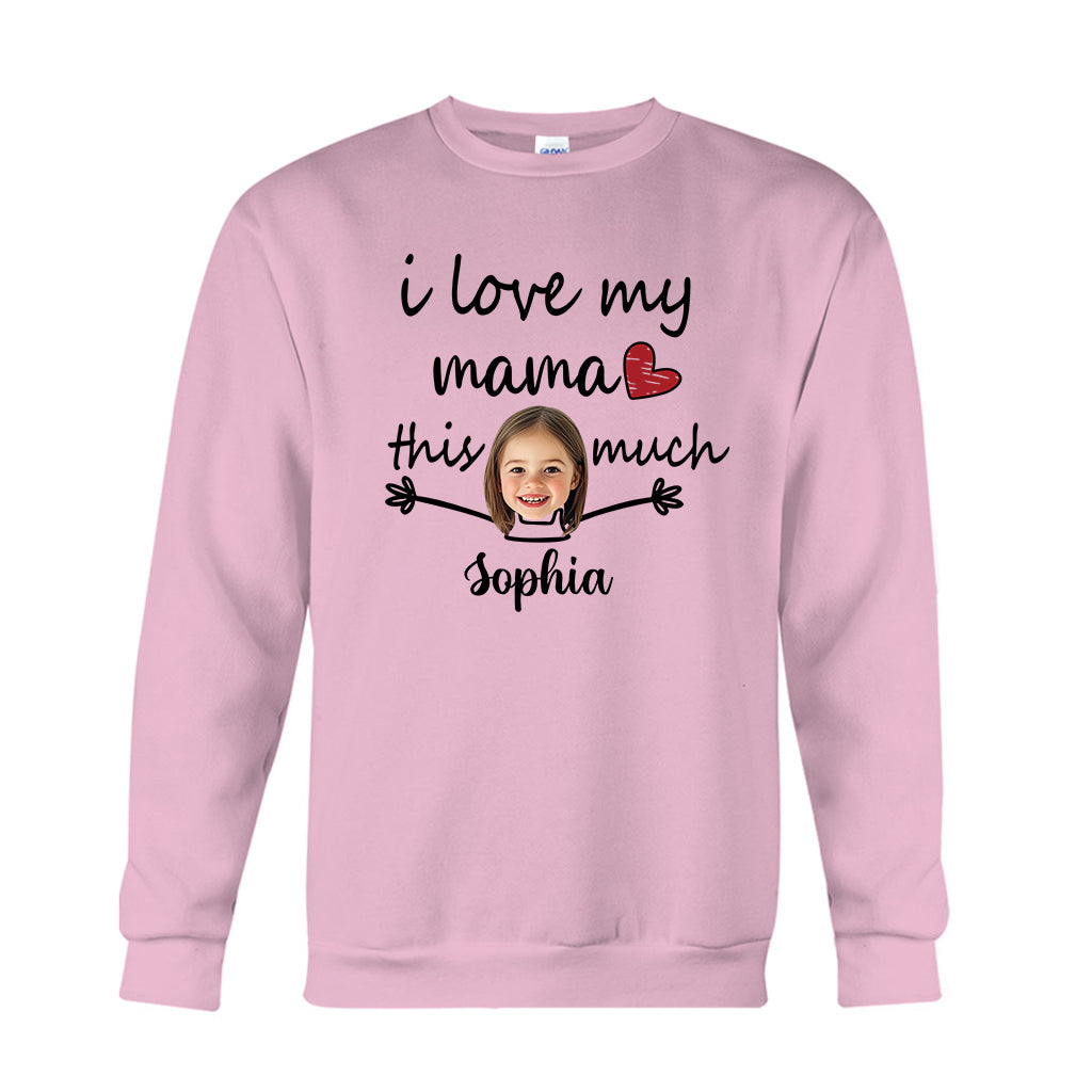 I Love You This Much - Personalized Kid T-shirt And Hoodie