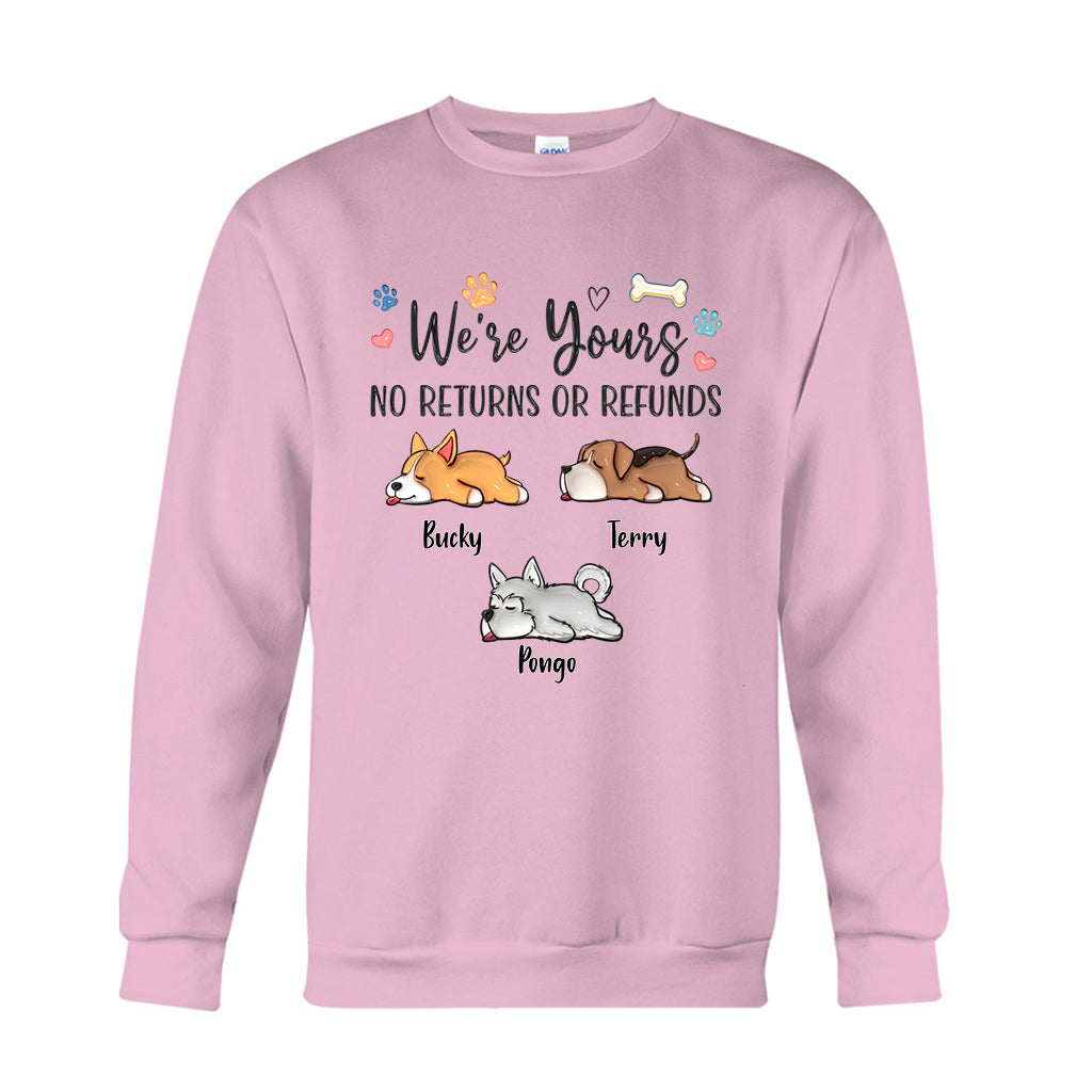 We're Yours - Personalized Dog T-shirt And Hoodie