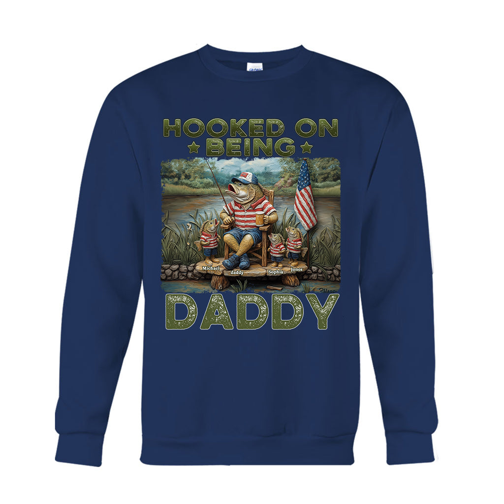 Reel Cool Dad - Personalized Father T-shirt & Hoodie