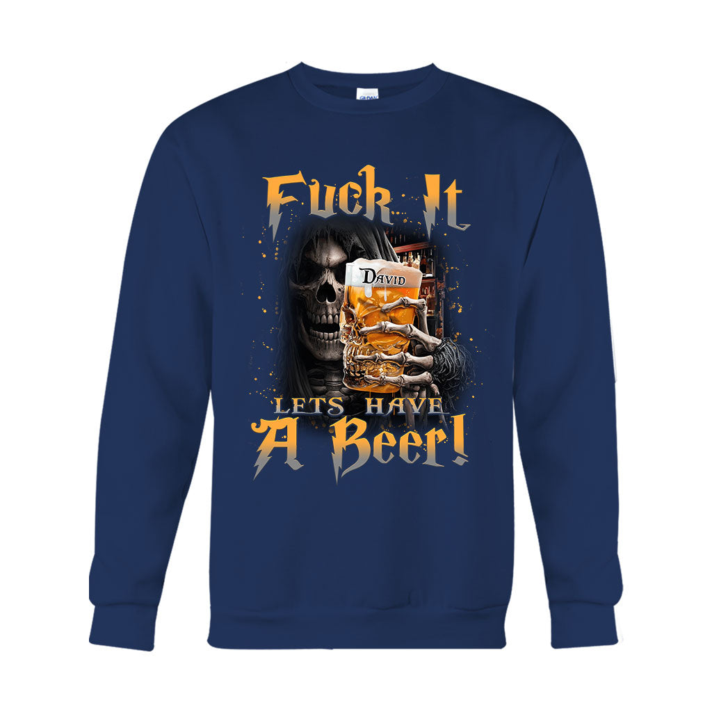 Let's Have A Beer - Personalized Beer T-shirt And Hoodie