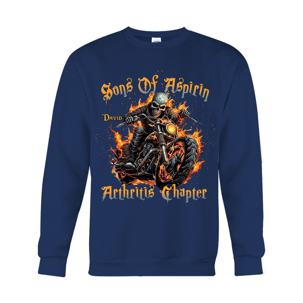 Sons Of Aspirin - Personalized Biker T-shirt And Hoodie