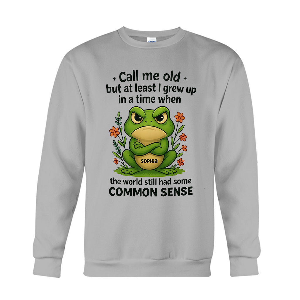 Call Me Old - Love Frog Personalized T-shirt And Hoodie