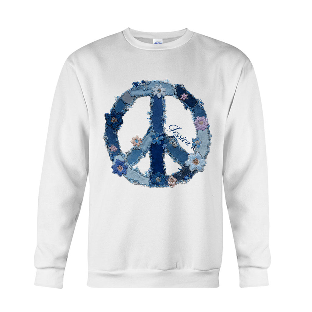 Hippie Soul - Personalized Hippie T-shirt And Hoodie