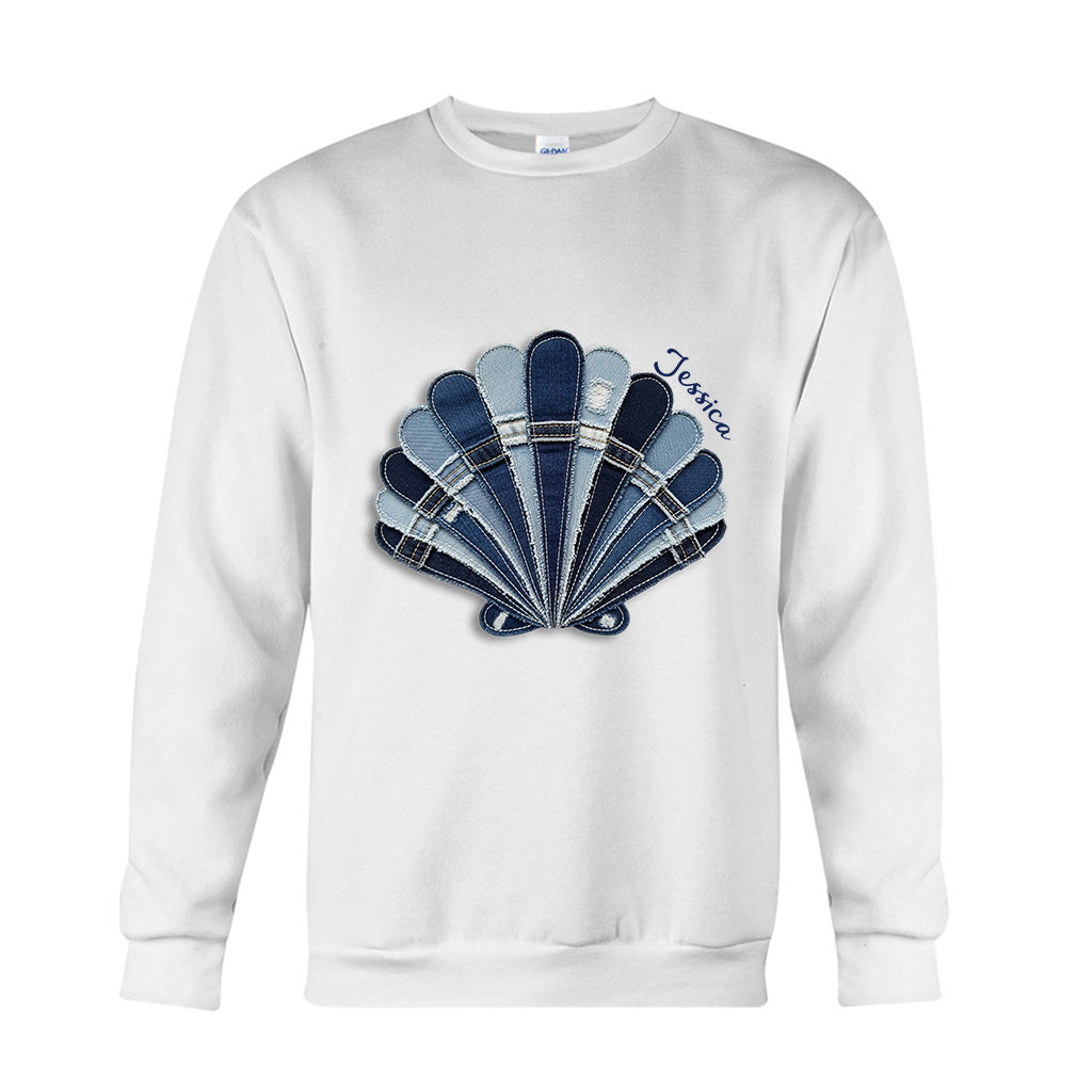 Blue Sea Is Waitting - Personalized Sea Lover T-shirt And Hoodie