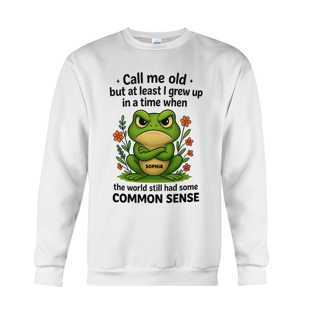 Call Me Old - Love Frog Personalized T-shirt And Hoodie