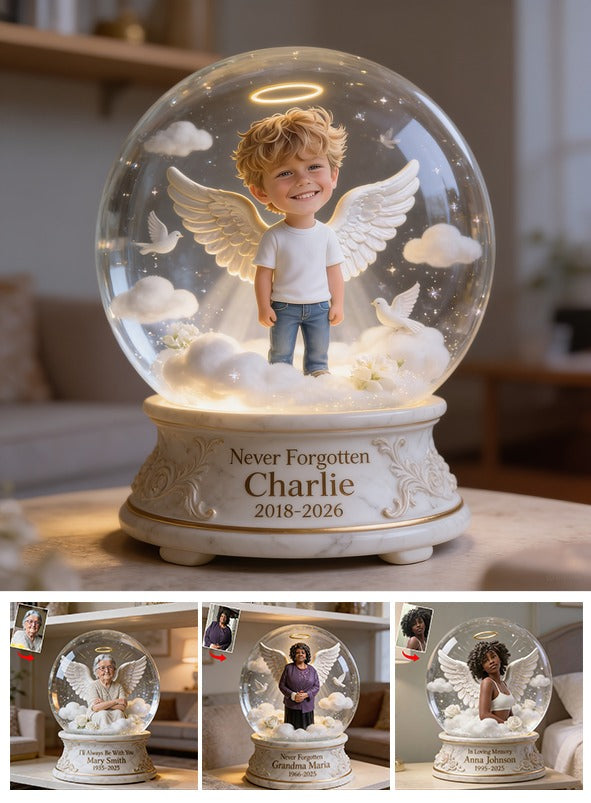 Personalisierte Gedenktafel für Jungen - Acryl-Sympathie-Geschenk