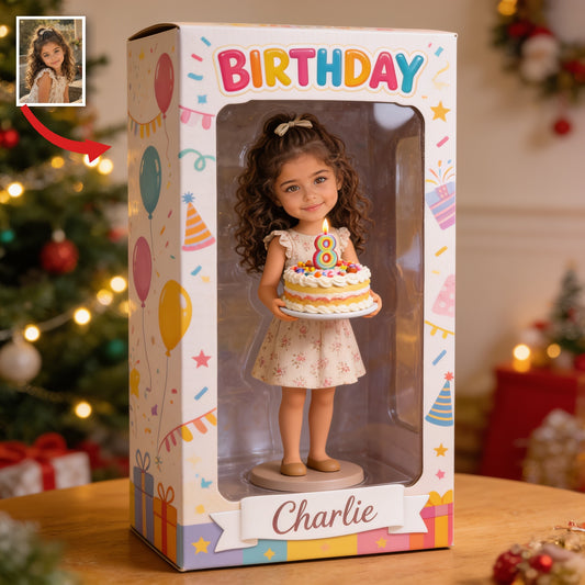 Personalisierte 8. Geburtstags Latina Mädchen Acryl Displaybox Andenken Geschenk