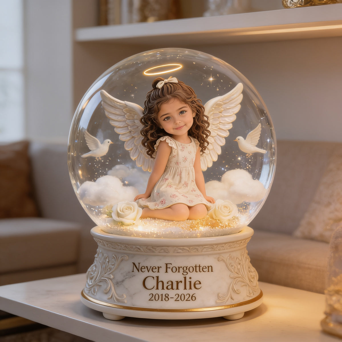 Personalisierte Gedenktafel für Latina-Mädchen - Individuelles Acrylgeschenk