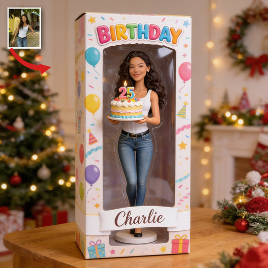Personalisierte 25. Geburtstags Latina Frau Acryl Displaybox Andenken Geschenk