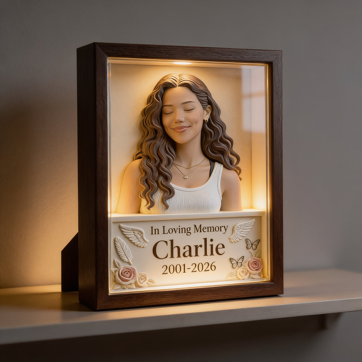 Personalisierte Gedenktafel für Latina-Frauen