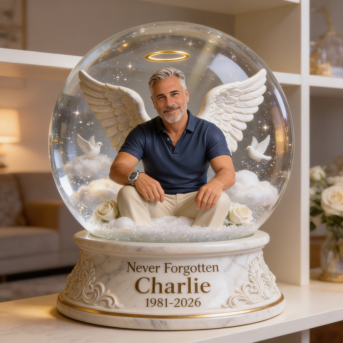 Personalisierte Gedenktafel für Männer mittleren Alters - Sympathiegeschenk