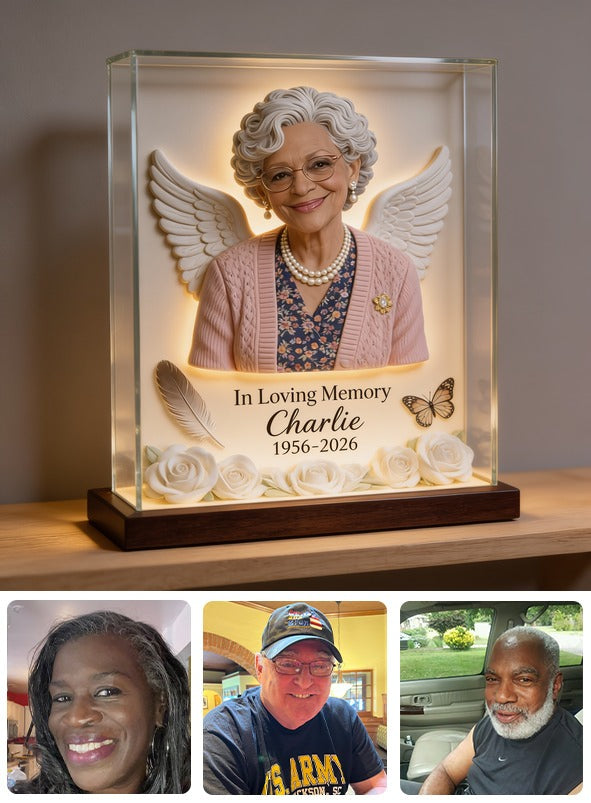 Plaque Acrylique Personnalisée En Mémoire d'une Grand-Mère Noire