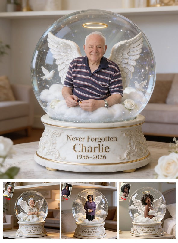 Personalized Memorial Older Man Grandfather Custom Acrylic Plaque Sympathy Gift
