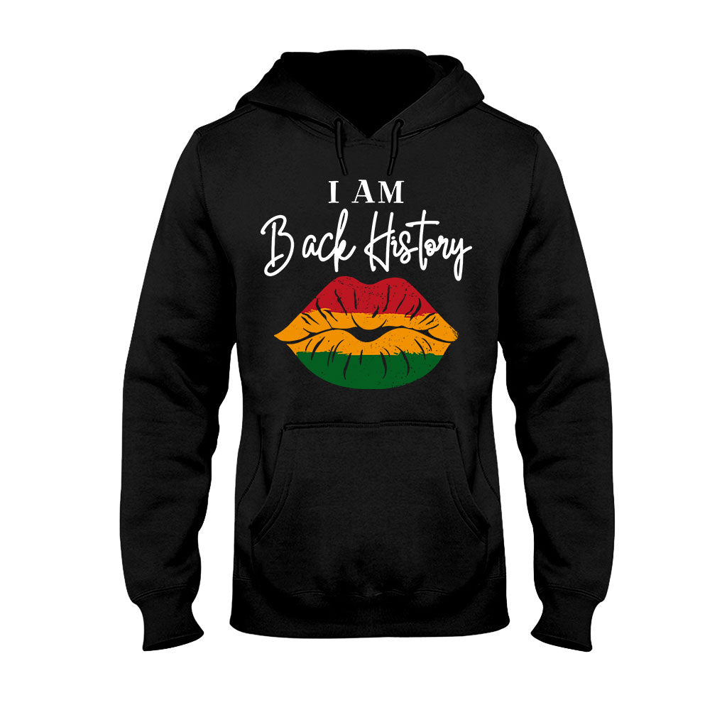 I Am Black History - Personalized African American T-shirt And Hoodie