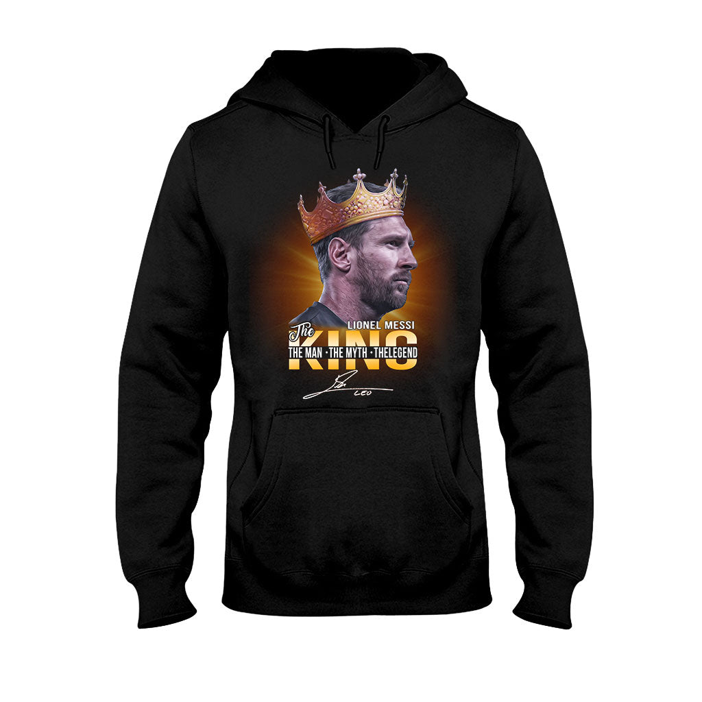 Der König, der Mythos, die Legende – Fußball-T-Shirt und Hoodie