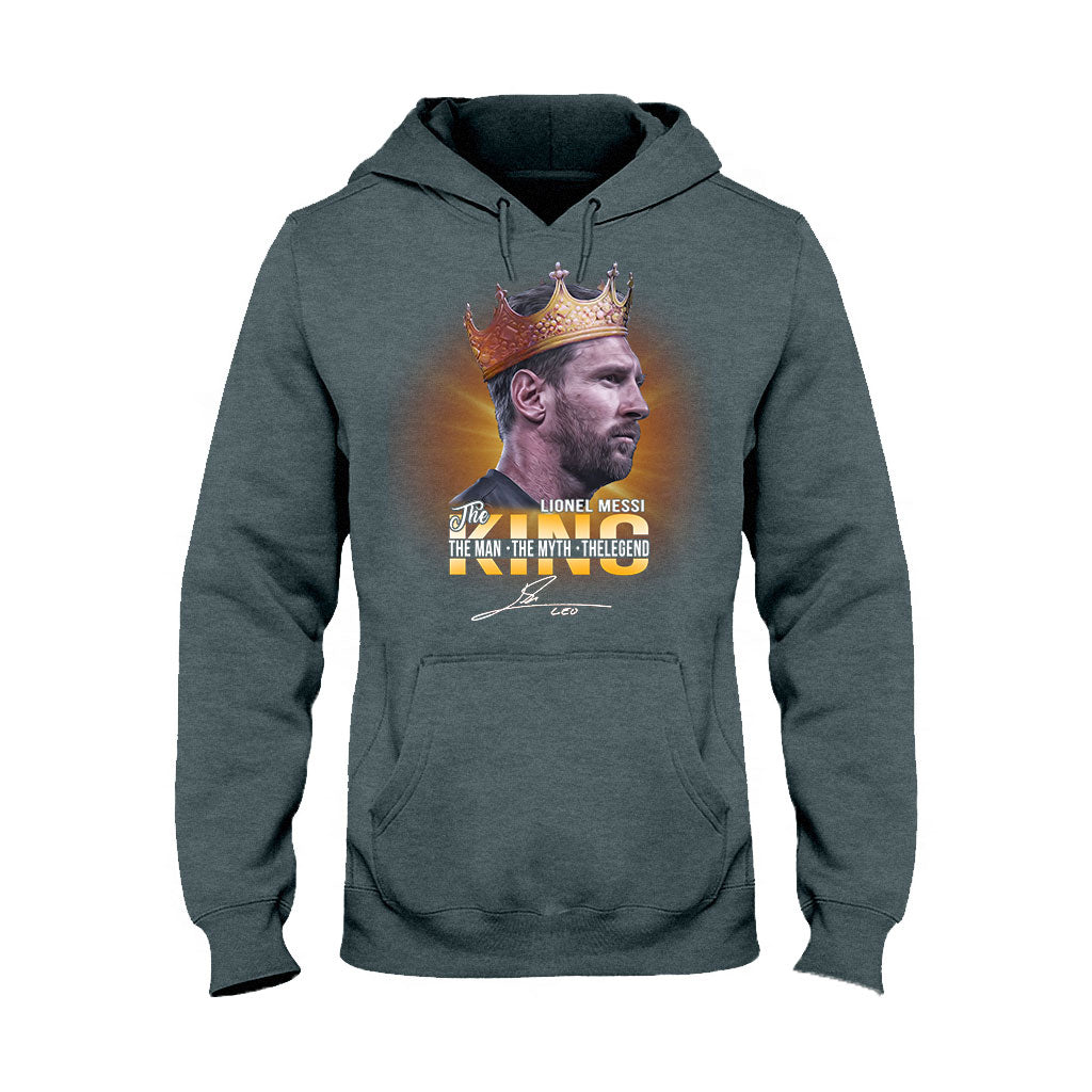 Der König, der Mythos, die Legende – Fußball-T-Shirt und Hoodie