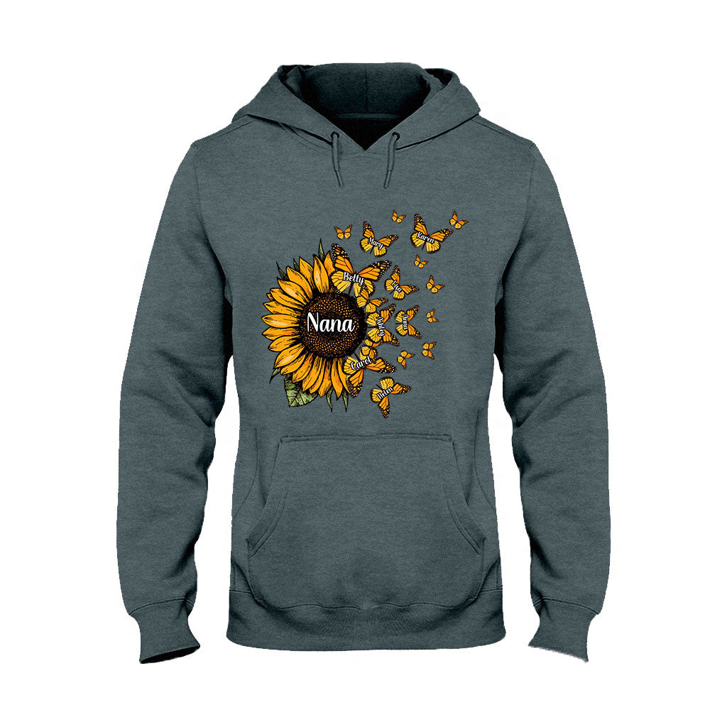 Beautiful Sunflower Blessed To Be Called - Gift for grandma, mom - Personalized T-shirt And Hoodie