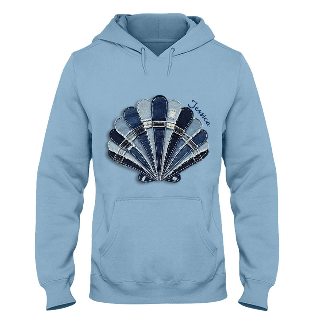 Blue Sea Is Waitting - Personalized Sea Lover T-shirt And Hoodie