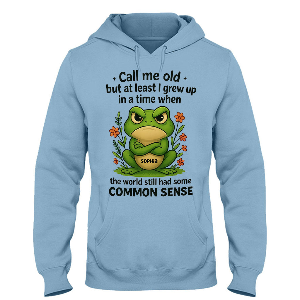 Call Me Old - Love Frog Personalized T-shirt And Hoodie