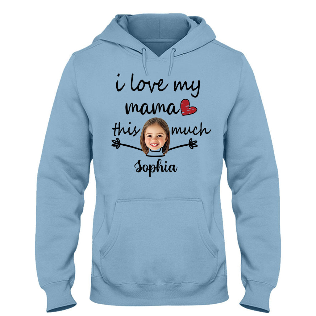 I Love You This Much - Personalized Kid T-shirt And Hoodie