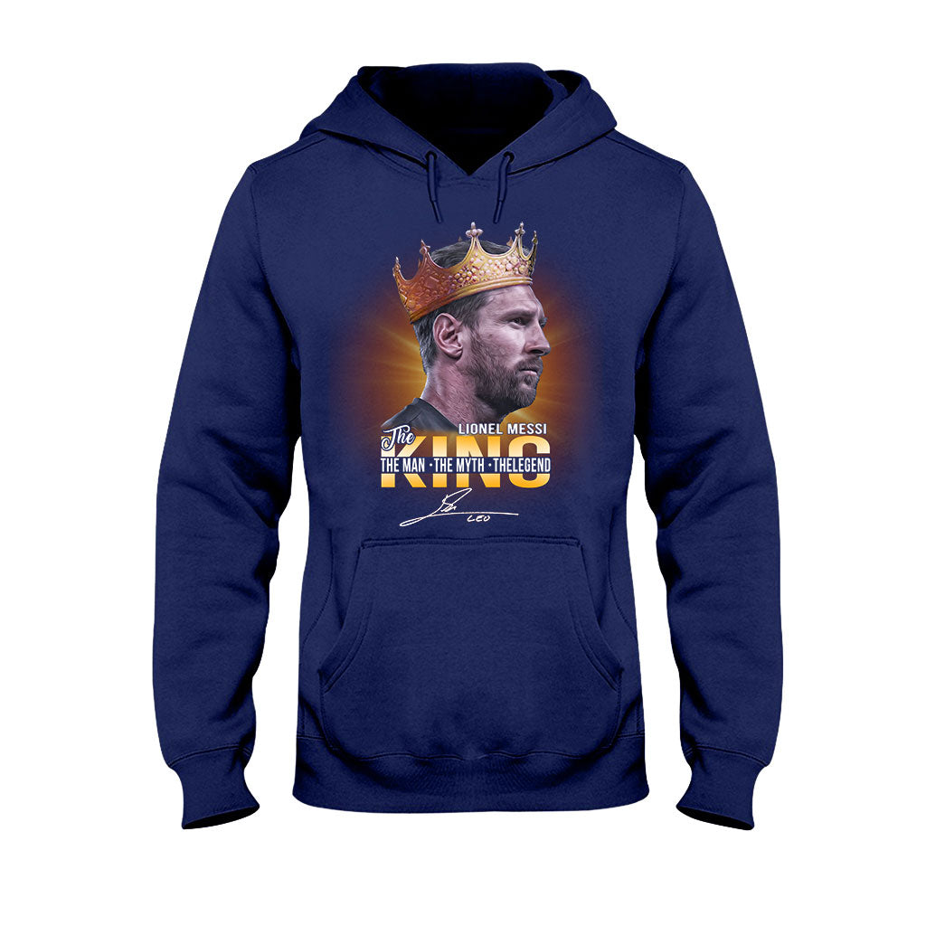 Der König, der Mythos, die Legende – Fußball-T-Shirt und Hoodie