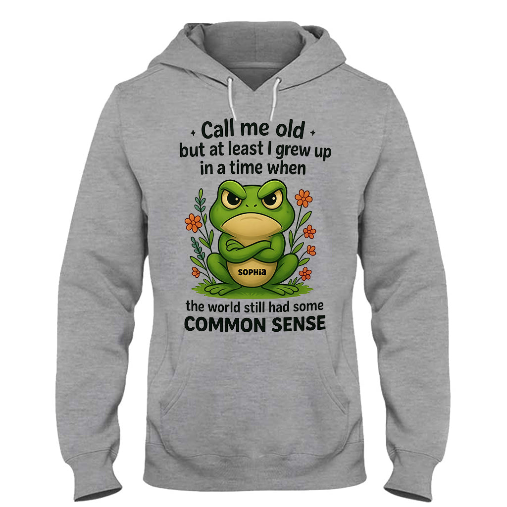 Call Me Old - Love Frog Personalized T-shirt And Hoodie