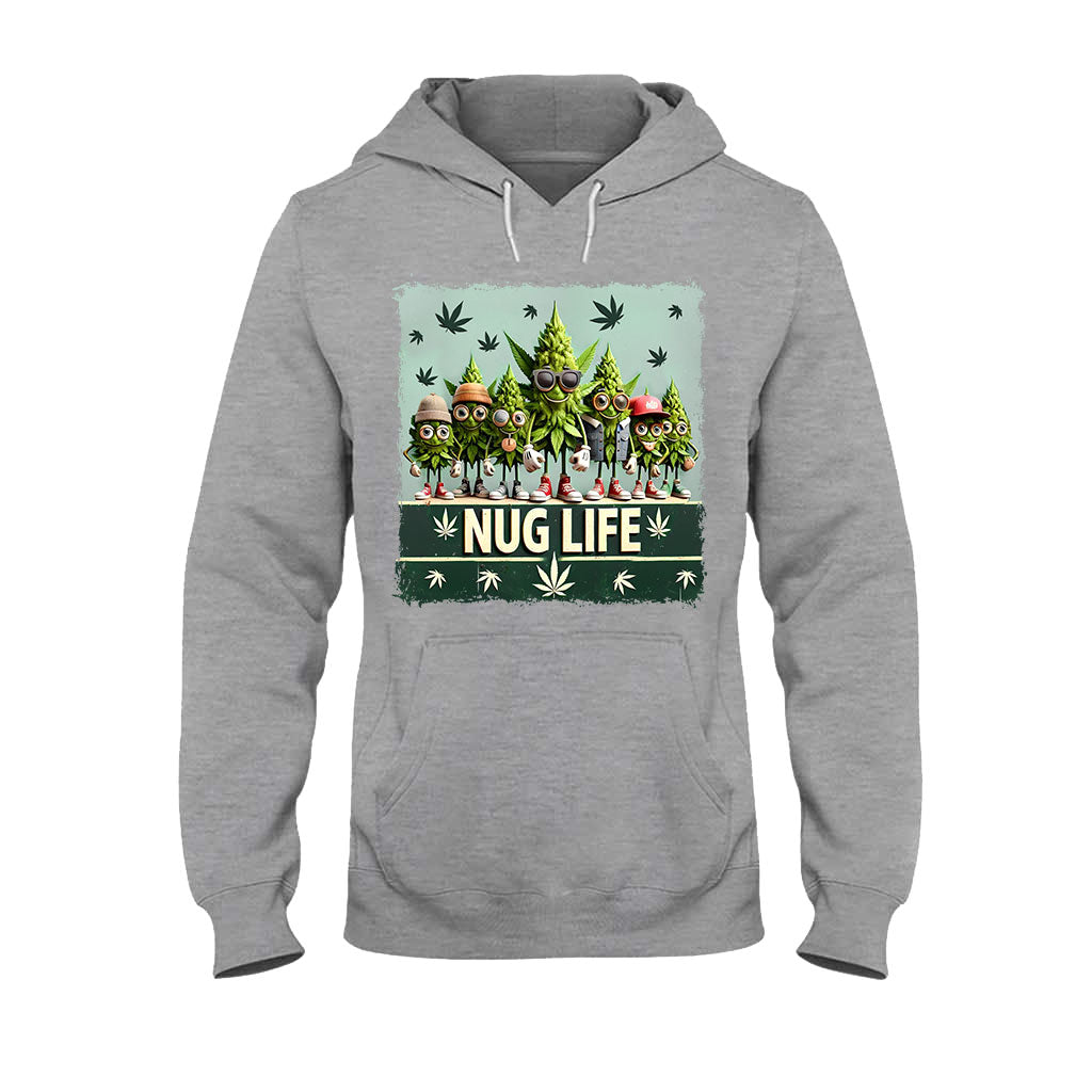 Nug Life – Weed-T-Shirt und Hoodie