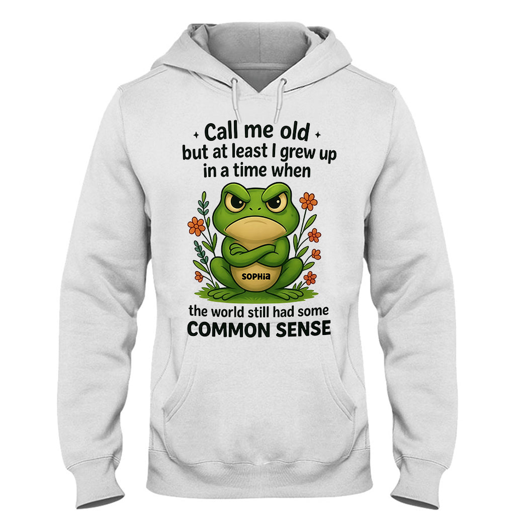 Call Me Old - Love Frog Personalized T-shirt And Hoodie