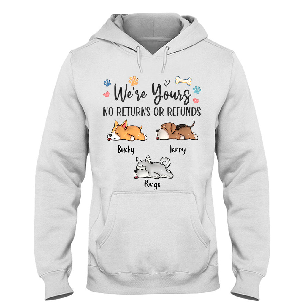 We're Yours - Personalized Dog T-shirt And Hoodie