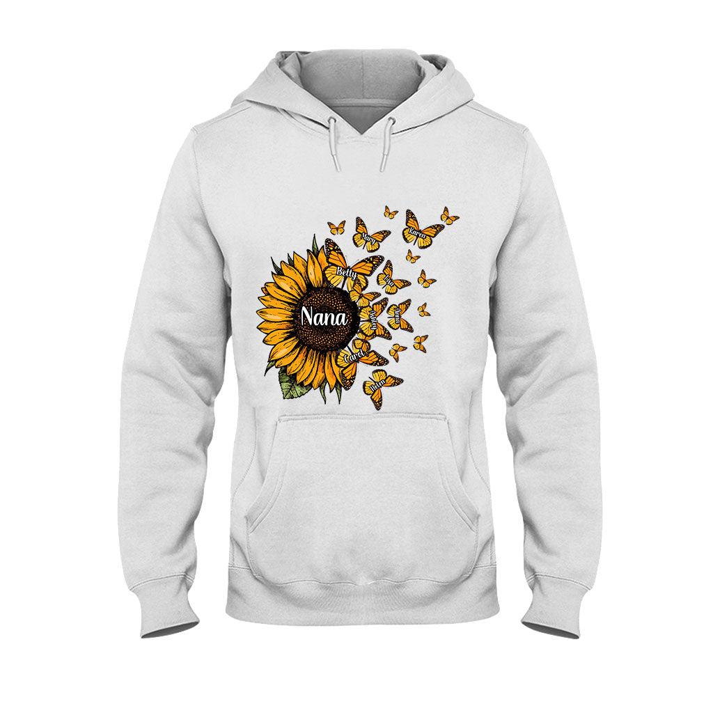 Beautiful Sunflower Blessed To Be Called - Gift for grandma, mom - Personalized T-shirt And Hoodie