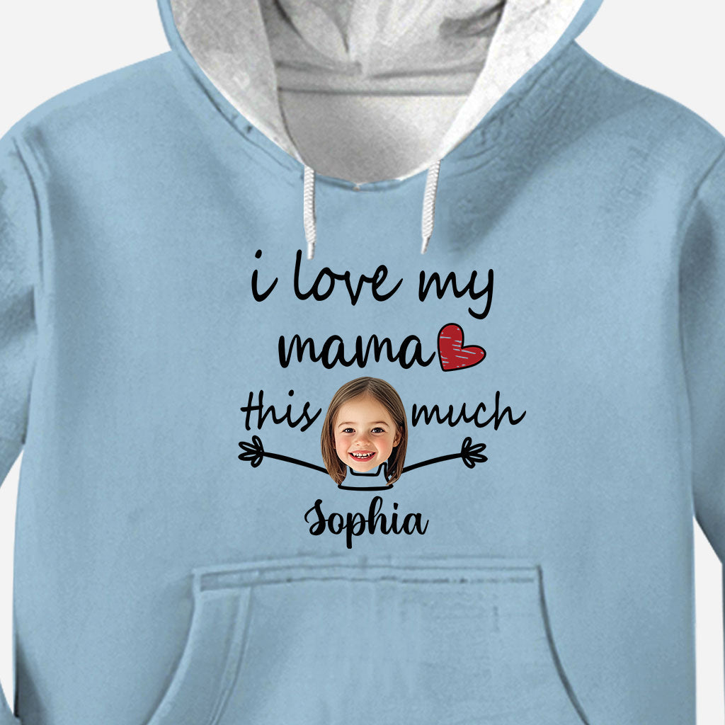 I Love You This Much - Personalized Kid T-shirt And Hoodie