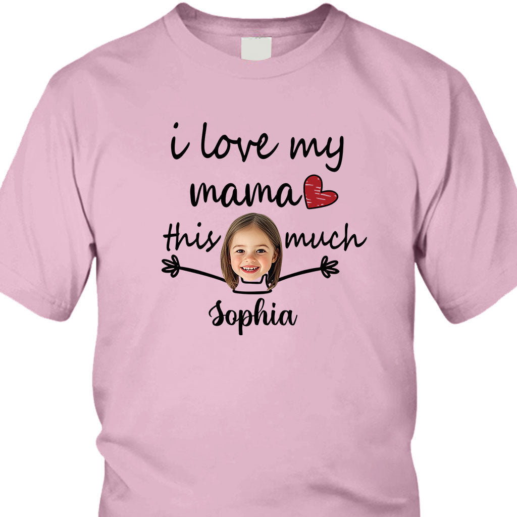 I Love You This Much - Personalized Kid T-shirt And Hoodie