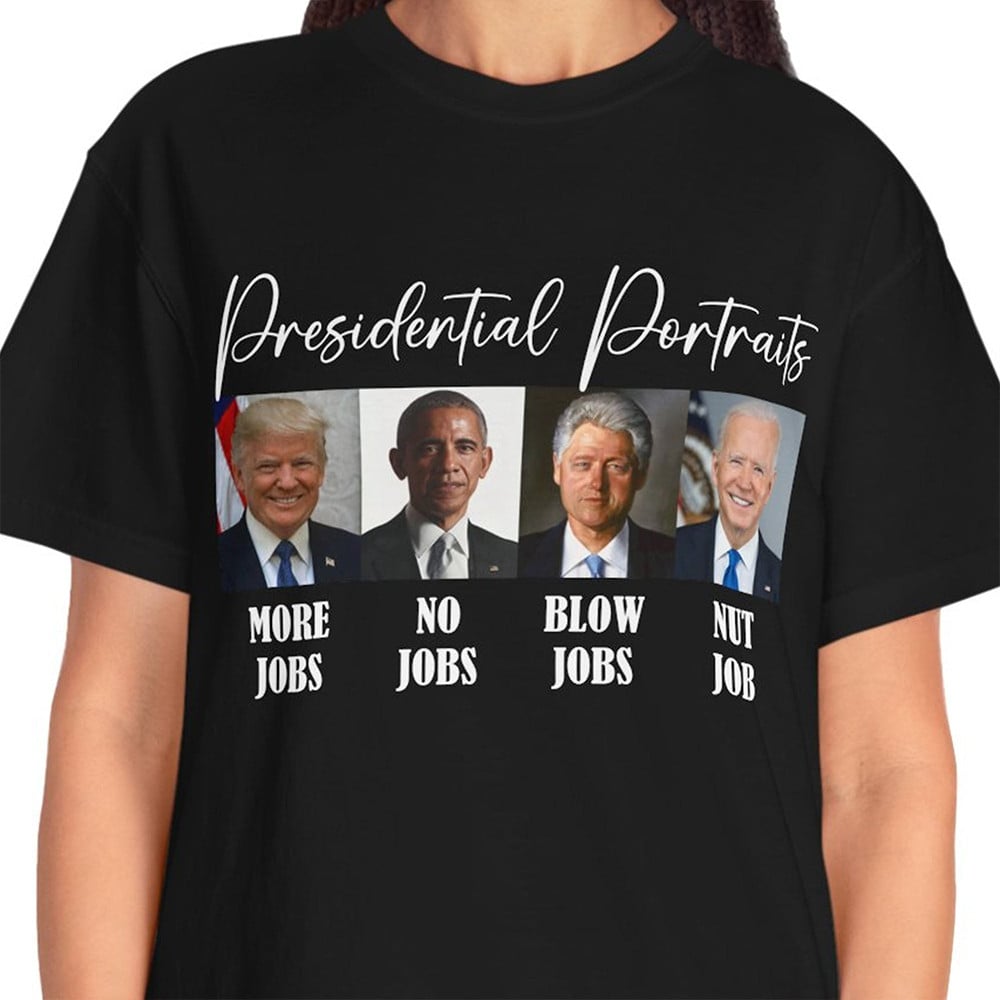 T-shirt et sweat à capuche « Portraits présidentiels Trump » 0924