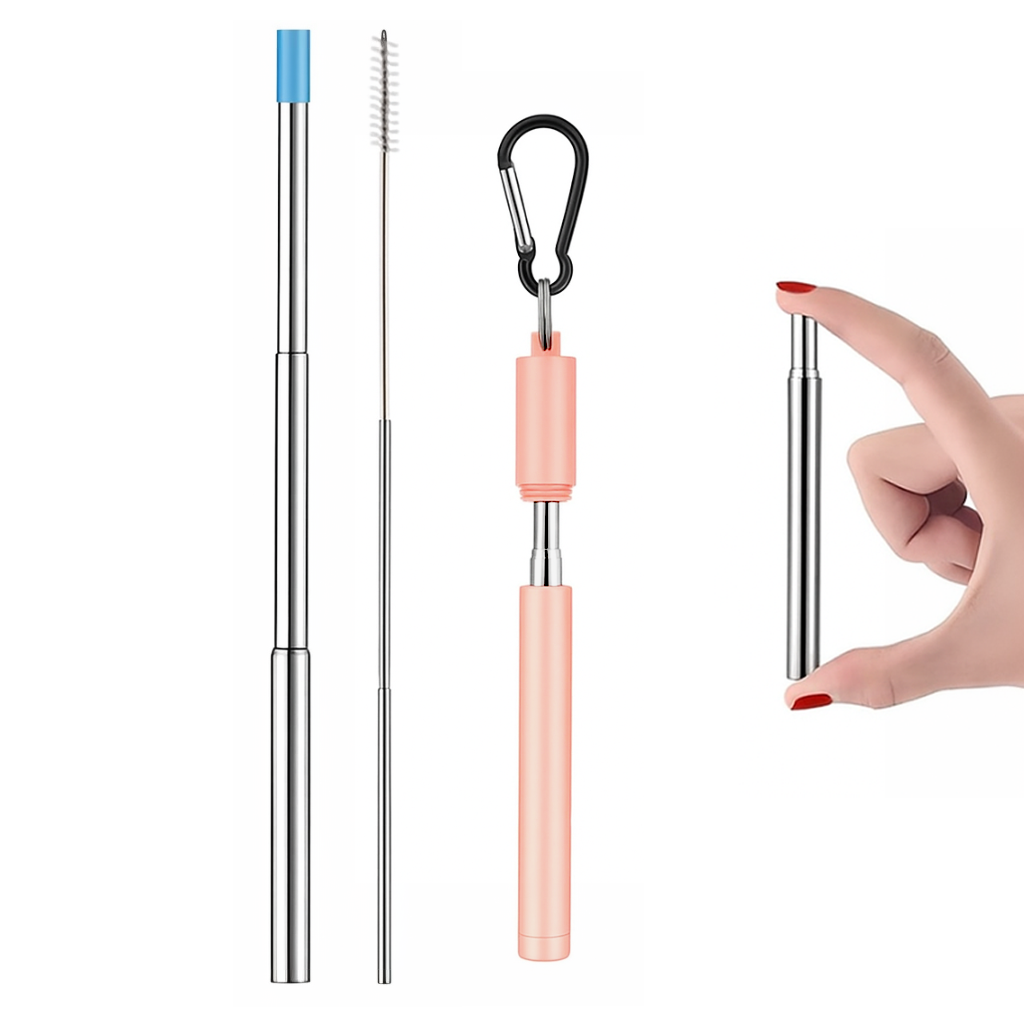 Ensemble de pailles réglables