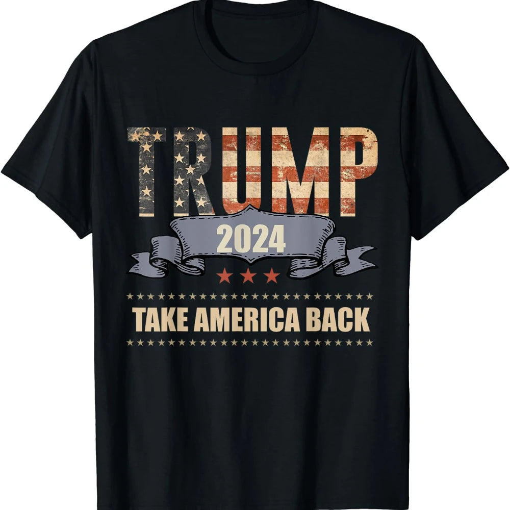 T-shirt et sweat à capuche « Votez Trump 2024 » – Pro-Républicains – « Nous, le peuple, en avons assez » – Trump 2024 – Reprenons l’Amérique – Drapeau américain