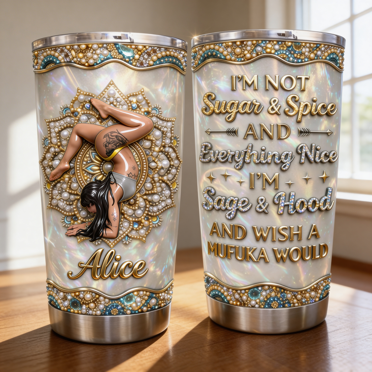 Yoga Lovers - Personalized Yoga Tumbler